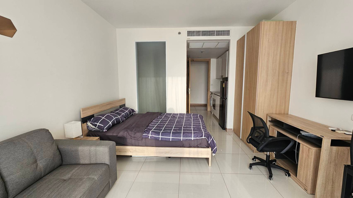 The Riviera Wongamat Beach For Rent 18,000 THB/Month | Studio | Sea view+ Pool View | 8 Floor