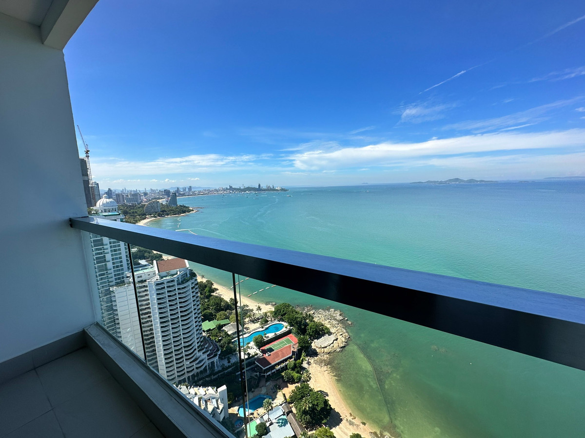 Beachfront Condo for Rent – The Palm Wongamat | 1 Bedroom, 53 SQ.M., 42th Floor | 35,000 THB/Month | Sea view
