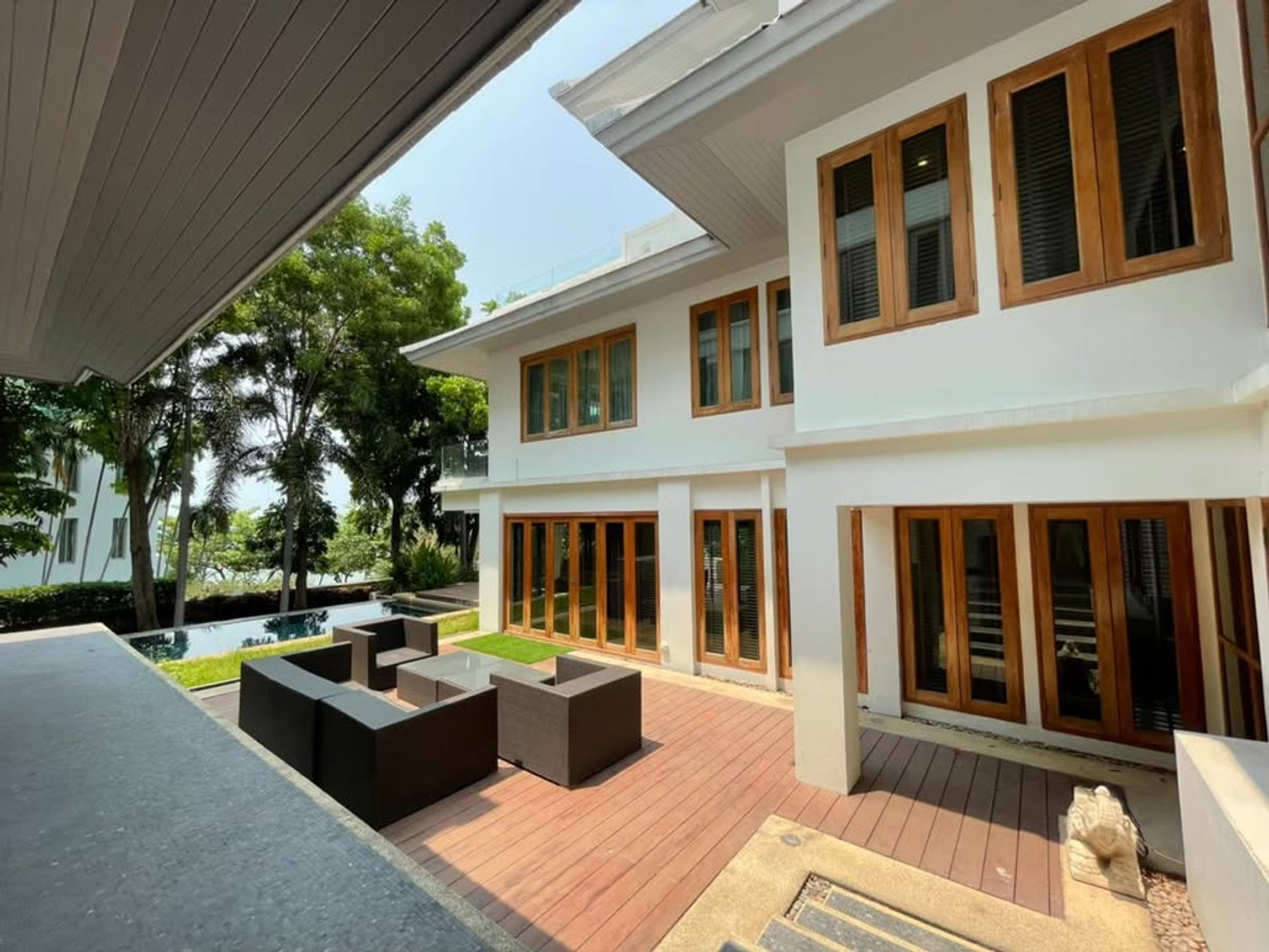 🔥 Luxury Beachfront Villa for Sale or Rent | RENT 350,000/ month  | Wongamat Beach Pattaya | 5 Bedrooms | Land 364 Sq.Wah | 240 MB 🔥