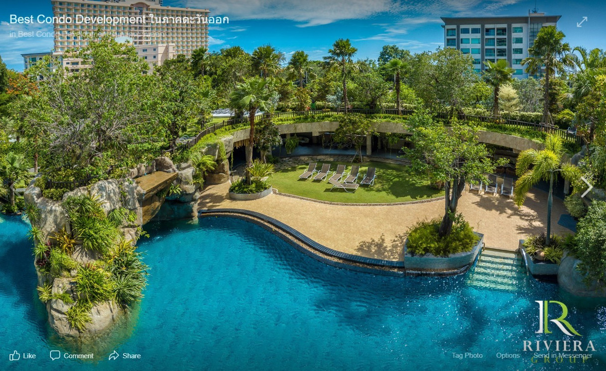 The Riviera Wongamat Beach For Rent 35,000 THB/Month | 1 Bedroom | 50 Sqm. | Sea view | 39 Floor