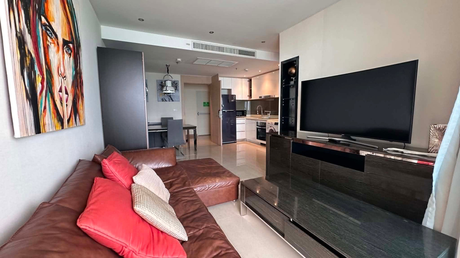 The Palm Wongamat Beach🔥#Rent 35,000 baht🔥 floor 40 , 53 sq.m