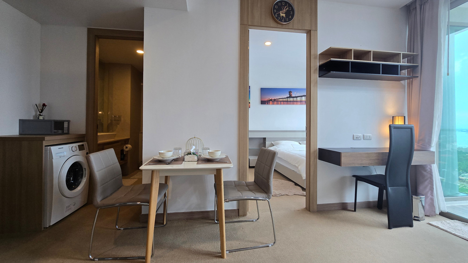 Riviera Wongamat Beach Condo, 1 Bedroom 35 sq.m floor 20 up, for rent 24000 THB per month